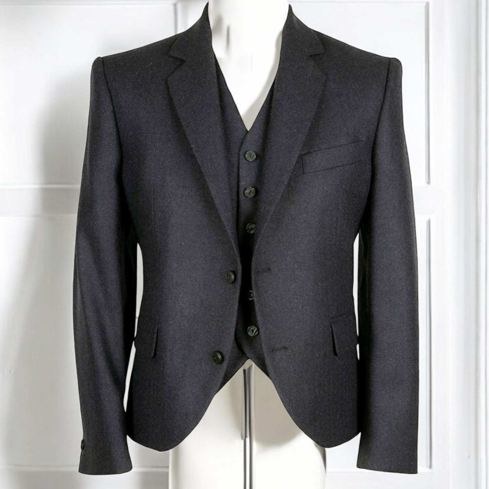 Midnight Contemporary Tweed Jacket