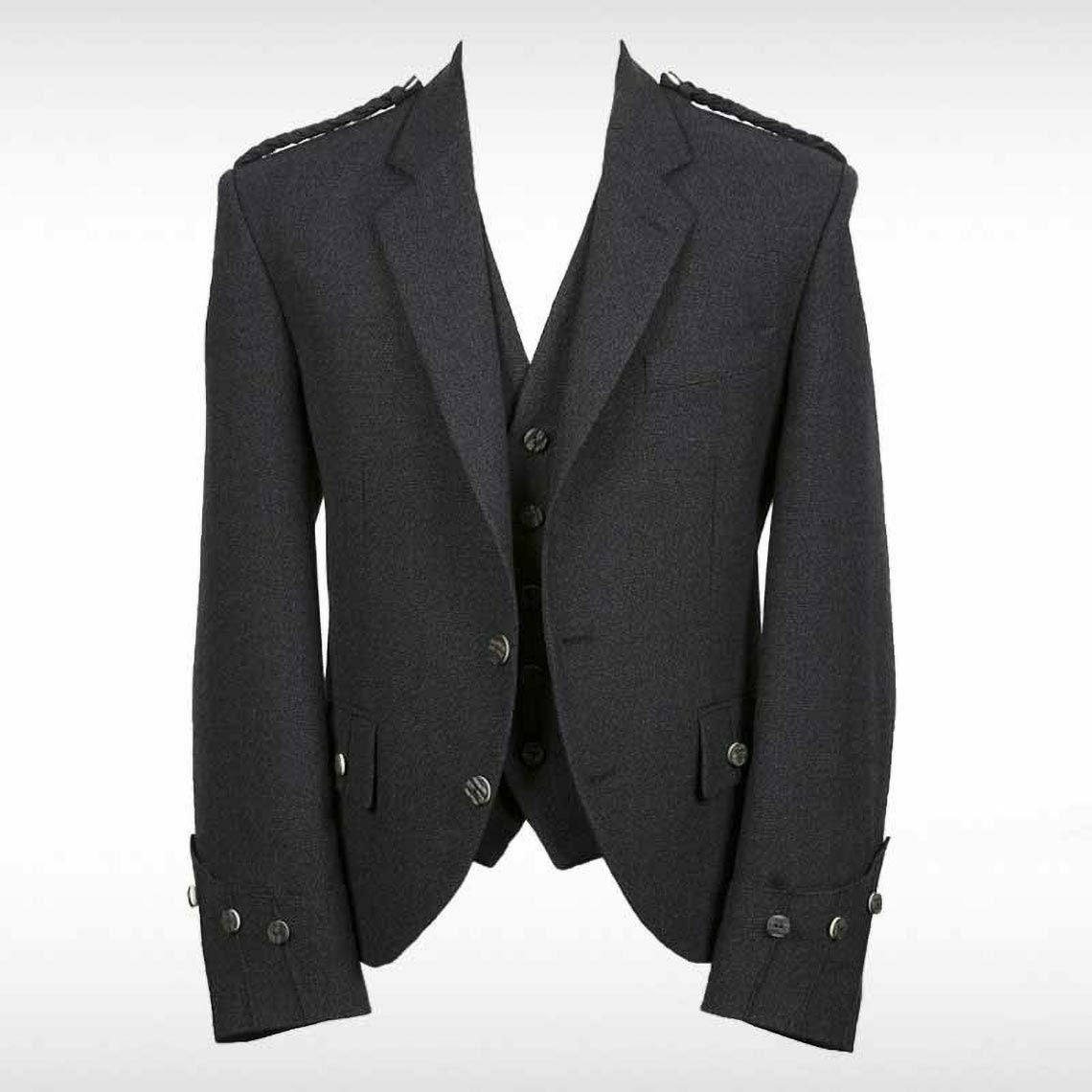 Charcoal Argyll Jacket & Waistcoat